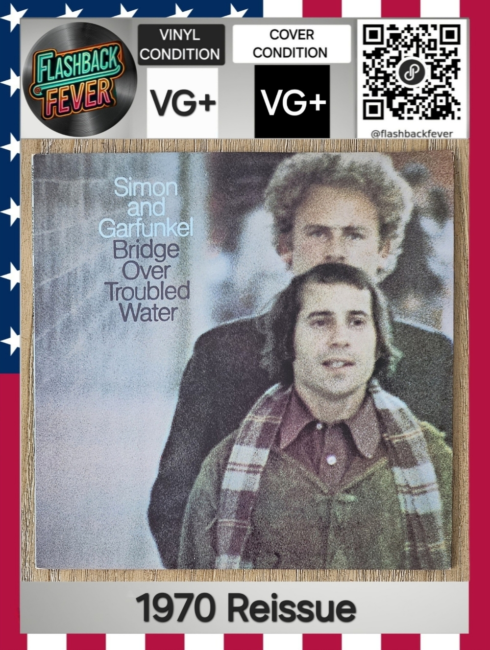 SIMON AND GARFUNKEL•Bridge Over Troubled Water•1970 US (#PC 9914) Col Pressing